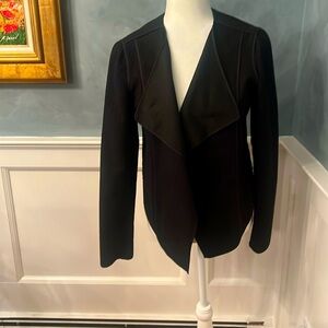 Black Vince cotton blend jacket in size Medium.